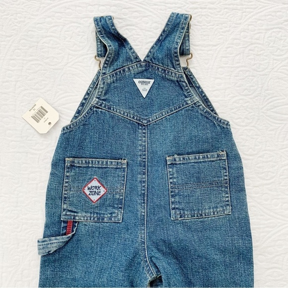 Baby‎ OshKosh Work Zone Denim Overalls - Picture 3 of 3